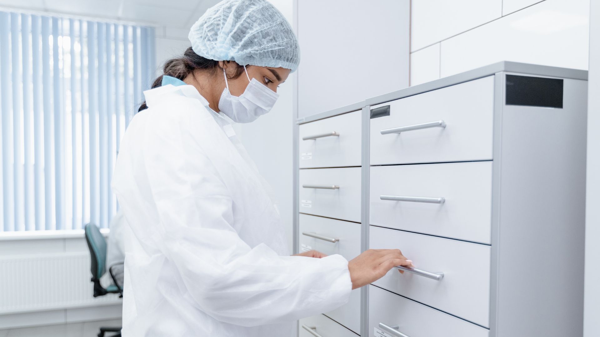 Medical storage units.
